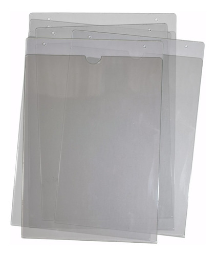 Imagen 2 de 2 de Porta Hojas A3 Sobre Pared | Pet Tipo Acrílico | X 1 U.