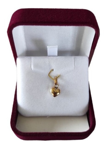 Imagen 4 de 5 de Corazon Colgante Oro 18k