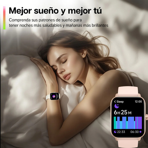 Reloj Inteligente Dama Mujer Ip68 Smartwatched Deportivo Fit