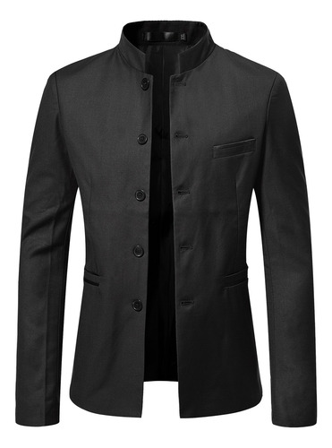 Traje De Abrigo Para Hombre, Negro Americano, Delgado, L, Nu