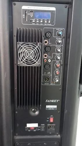 Parlante Sankey 2x15 Con Bluetooth Grande