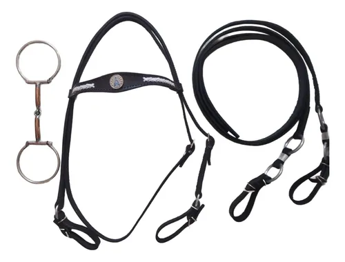 comprar Cabeçada Nossa Senhora Apareçida+ Rédea Bridão Cavalos, Ofer