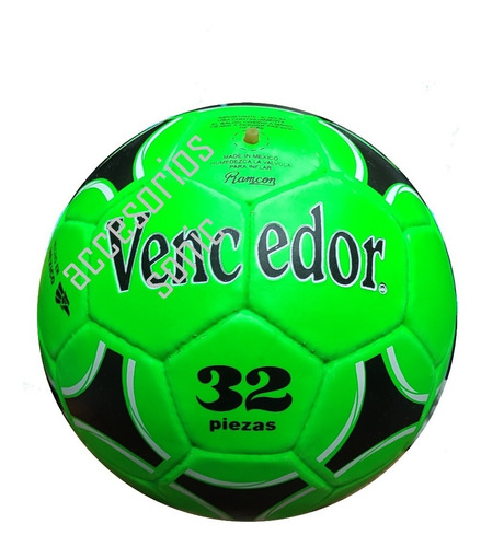 Balón Futbol Soccer Vencedor 32 Gajos No. 5