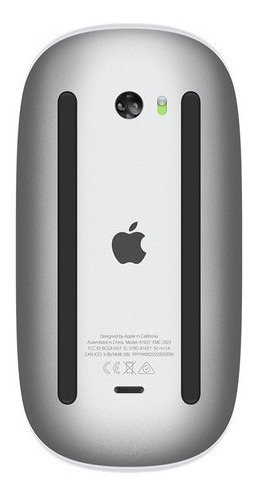 Imagen 4 de 5 de Mouse táctil inalámbrico Apple Magic A1296 blanco