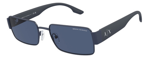 Lentes De Sol Ax2052s Azul Oscuro Armani Exchange