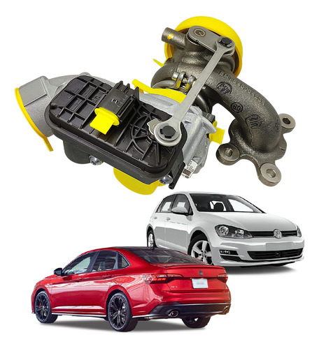 Turbina Golf Jetta 17/23 1.4 Tsi Audi Vw 04e145722n 40mm