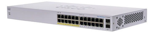 Switch No Administrado Cisco Business Cbs110-24pp-d