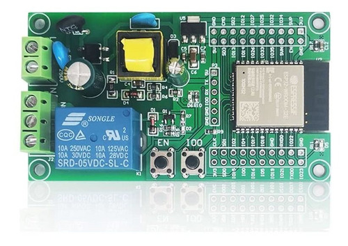 Rele Wifi Placa Unico Modulo Desarrollo Flash Byte