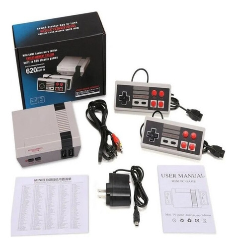 Nintendo Nes 620 Juegos Edición Aniversario 2 Controles