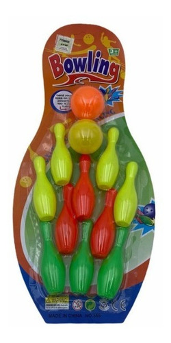 Mini Bowling Juguete Niños Hermoso Oferta