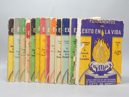 13 Libros Fundamentos Del Éxito En La Vida 1945 R7