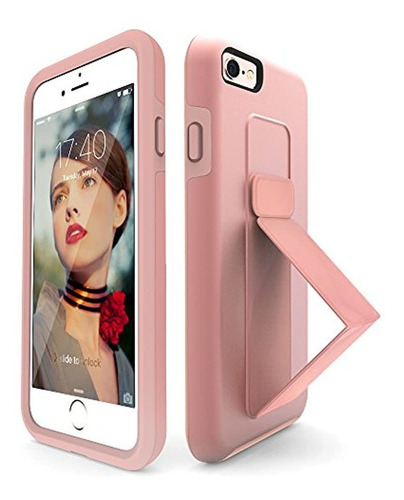 Zve iPhone Con Funcion Atril Soporte Plegable Doble Capa Al