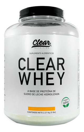 Clear Whey Proteina De Suero De Leche 5 Lbs 65 Servs Sabor Choco Coco