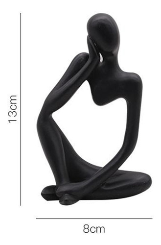 Estatuilla De Escultura De Pensador De 3 Uds, Estatuas Para