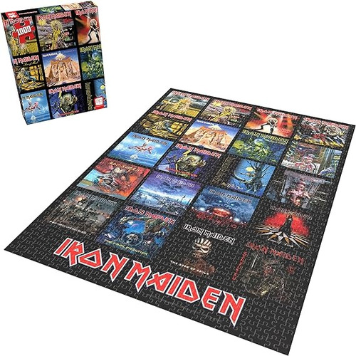 Iron Maiden Rompecabezas 1000 Piezas Collage Albums Usaopoly