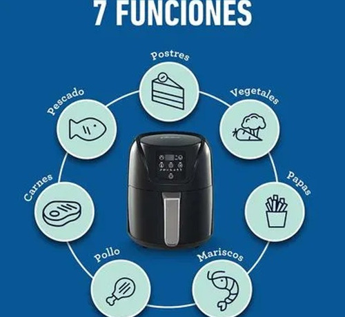 Freidora De Aire Oster Digital Multifuncional