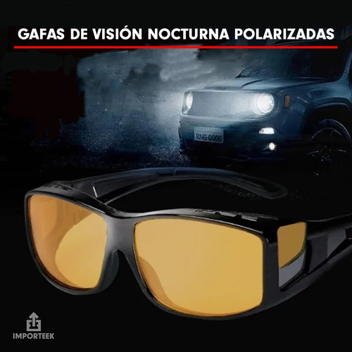 Q Par Lentes Gafas Sol Polarizados + Vision Nocturna Manejar