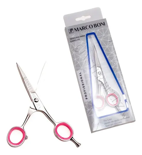 comprar Tesoura De Cabelo Fio Liso Profissional Cabeleireiro 1745