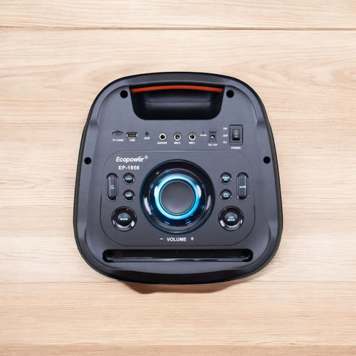 Caixa Ecopower Ep-1956 Com Bateria E Microfone Sem Fio