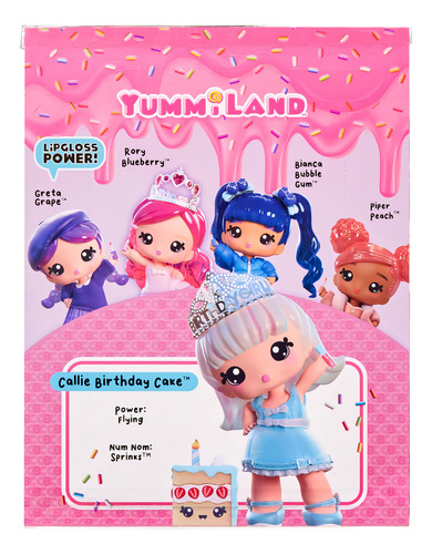 Muñeca Yummiland Con Mascota Y Brillo De Labios