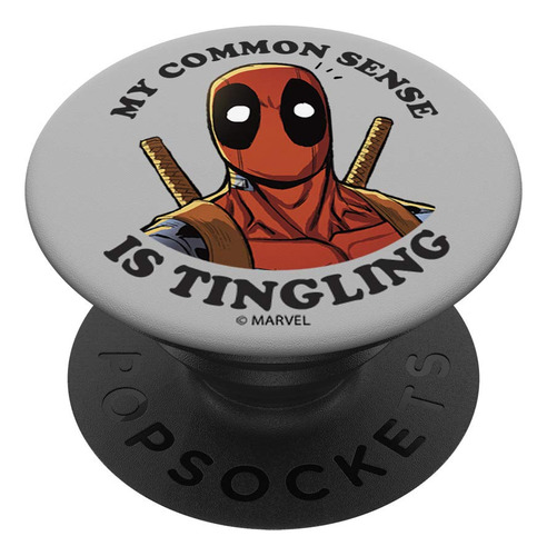 Deadpool Mi Sentido Comun Hormigueo: Agarre Popsockets Para