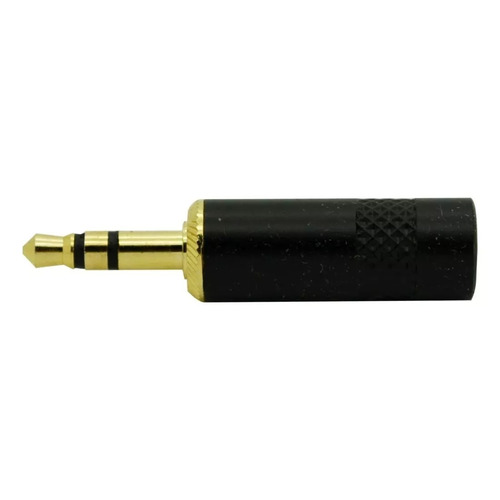 Conector Santo Angelo P2 Estereo Preto P2st Sas Op01