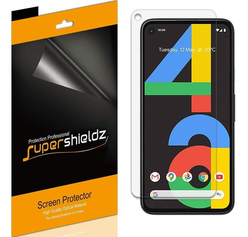 Protector De Pantalla Para Google Pixel 4a Supershieldz X6