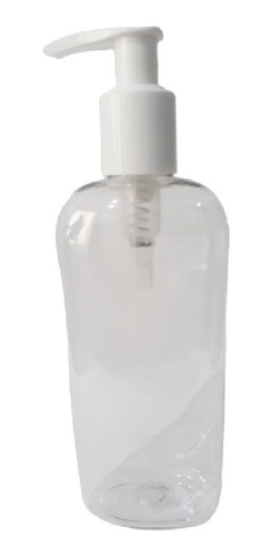 100 Envase Transparente Plástico 125 Ml Pet Oval Dosificador(it-132)