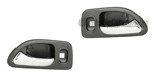 (2) Manijas Puerta Interior Trasera Honda Accord 1994-1997