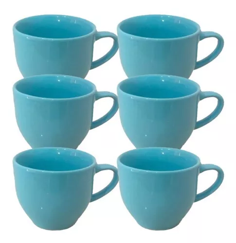 Jogo de Chá e Café em Porcelana Azul Vintage, Compre Online