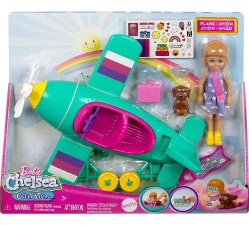 Barbie Chelsea Con Avion