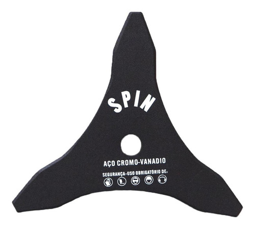 Faca Spin 3 Pontas 300mm Furo 01 Polegada 80169 Vulcan