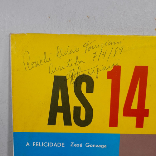 Vinil Lp As 14 Mais Volume 1 Bom Estado.