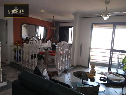 Imagem 2 de 11 de Cobertura Com 3 Dormitórios, 220 M² - Venda Por R$ 1.400.000,00 Ou Aluguel Por R$ 10.000,00 - Vila Monumento - São Paulo/sp - Co2061