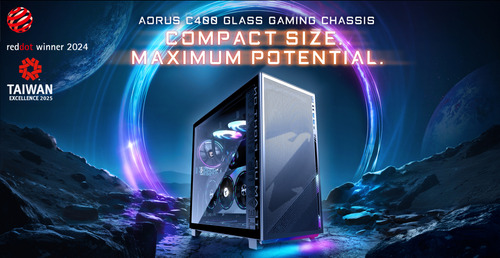 Case Gamer Gigabyte Aorus C400 Glass Rgb Atx 4fans Argb Inc