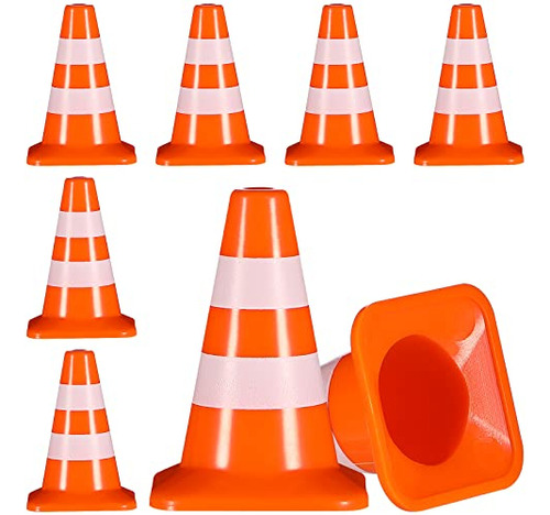 Juguetes De Trfico En Miniatura - 7pcs - Juego De Conos Y Se