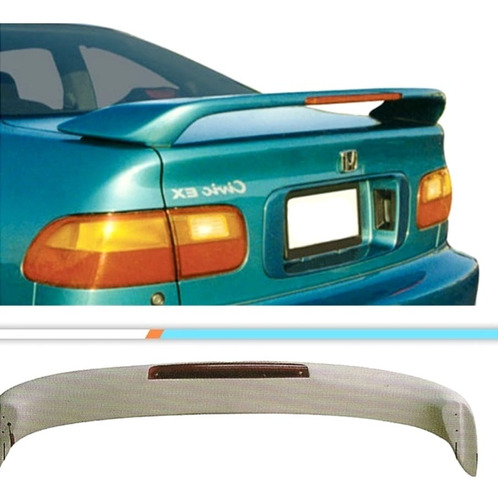 Alerón Spoiler Honda Civic Sedán 1992/96. Sin Luz.