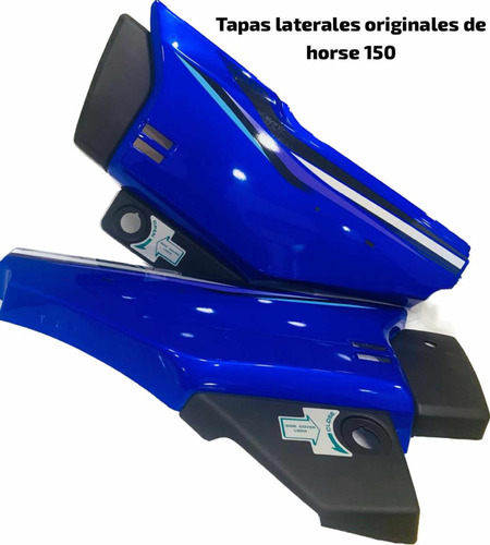 Tapas Laterales De Horse 1 Original Empire Keeway Color Azul