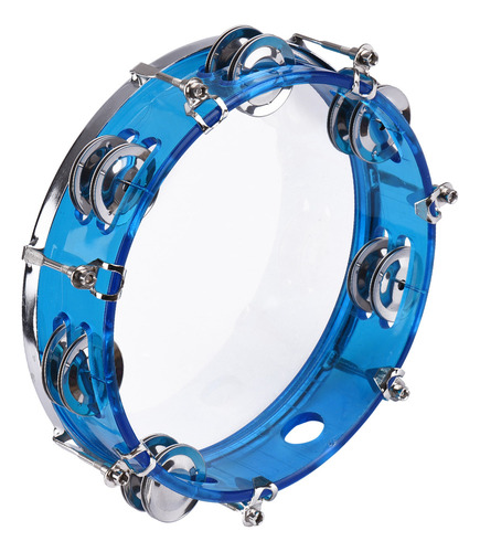 Instrumento Tambourine Jingles, 12 Unidades, Platillos De Me