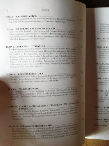 Administración Policial. Legislación E Investigación Privada (Usado)