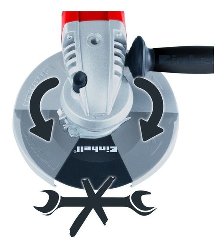 Amoladora Angular Einhell Te-ag 115 / 750 Blindada 750w