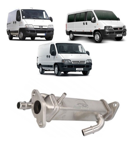 Radiador Válvula Egr Ducato Bóxer Jumper 2013/2017 Mod 2.3