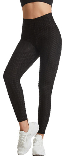 Calzas Leggins Push Up Levanta Cola Texturizadas Mujer