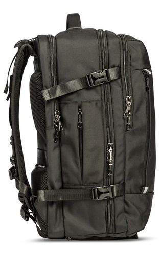 Imagen 2 de 5 de Mochila De Viaje Fly Chica Bolsillo Antirrobo Primicia