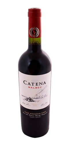 Vinho Tinto Argentino Catena Malbec 750ml