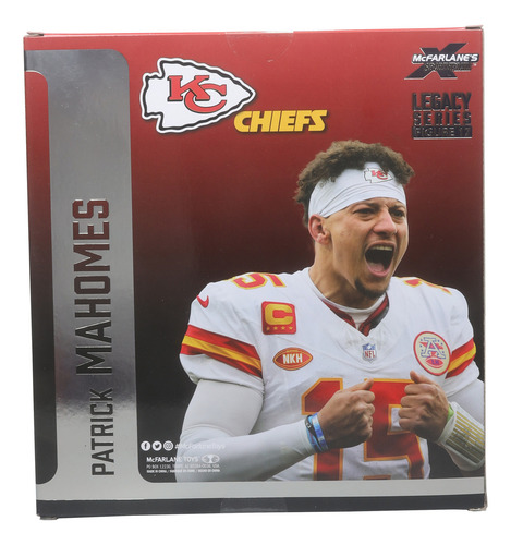 Figura Mcfarlane Legacy Nfl Cheifs Patrick Mahomes F17