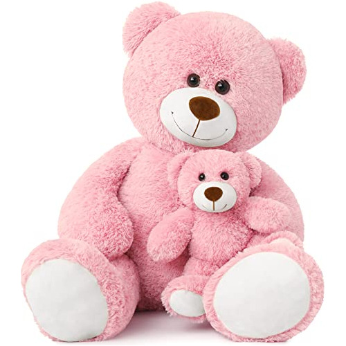 Conjunto De Oso De Peluche Gigante De 40 Pulgadas Rosa,...