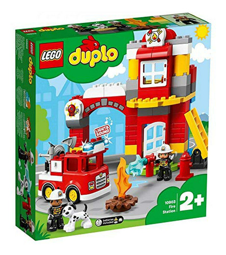 Juego Bloques Bomberos  Duplo 10903