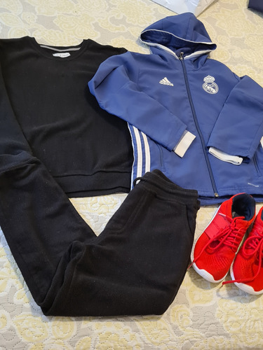 Lote Ropa Nene Talle 7_8.campera adidas.conjunto Polar.zapa