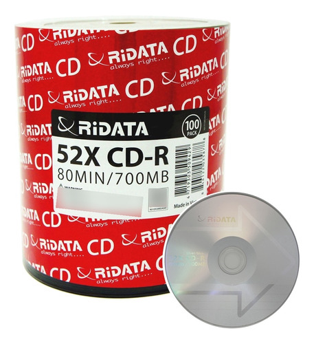 300 Cd-r Ridata Logo 